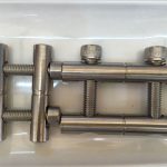 ansi 316ti / es 1.4571, 317l / es 1.4438 altzairu herdoilgaitzezko piezak konektatzeko haga seriea